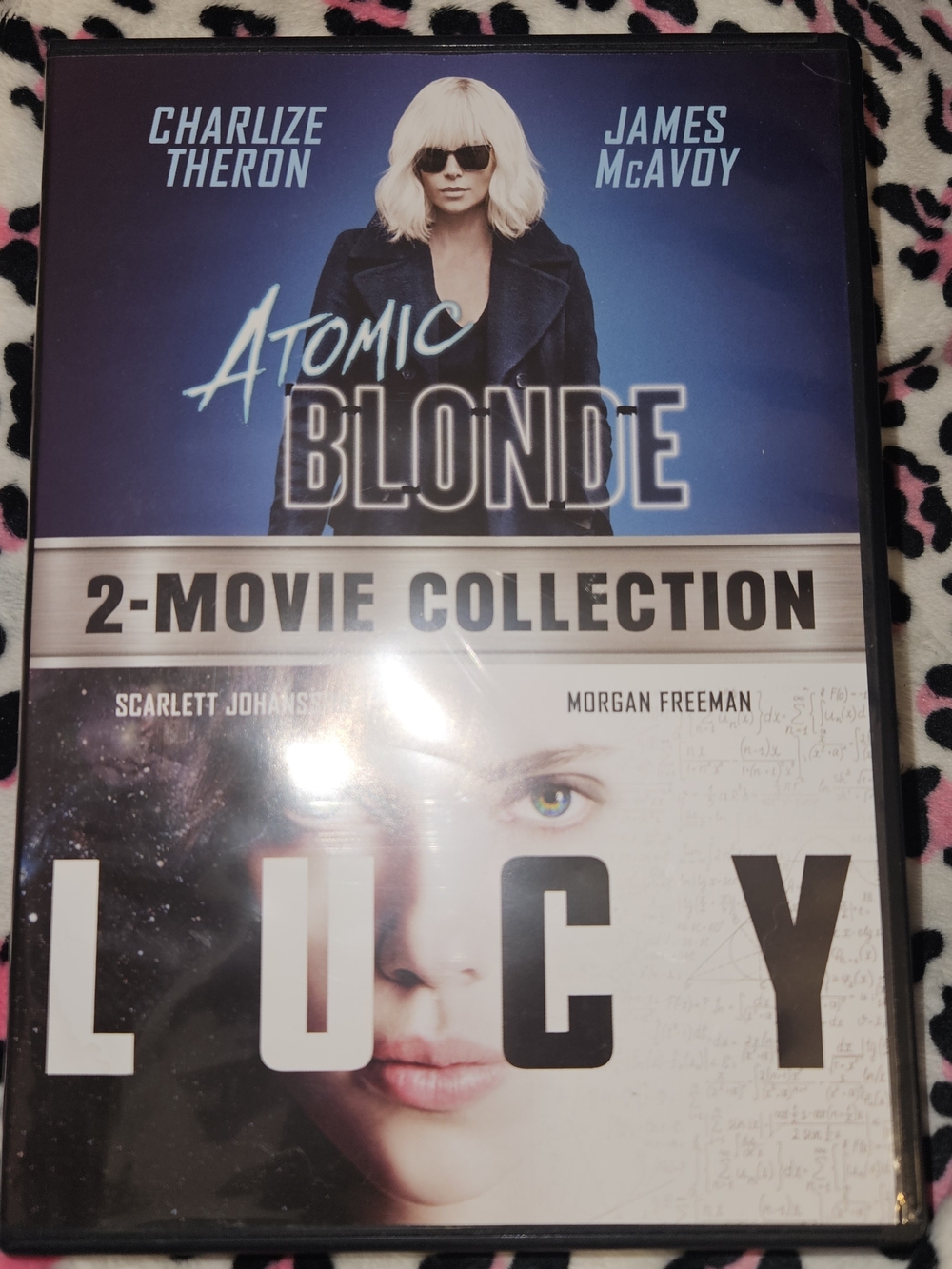 Universal Atomic Blonde & Lucy 2-Movie Collection - Blue, White, Black